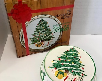 Towle Sigma the Tastesetter Christmas Tree Ceramic Mold - Vintage 1983 & NEW