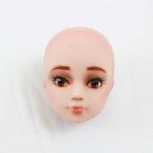 Hand Painted Doll Head OOAK