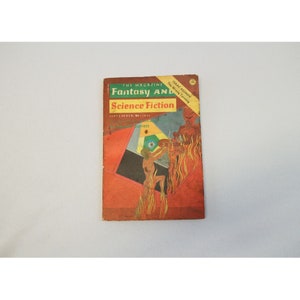 Vintage The Magazine Fantasy and Science Fiction Isaac Asimov