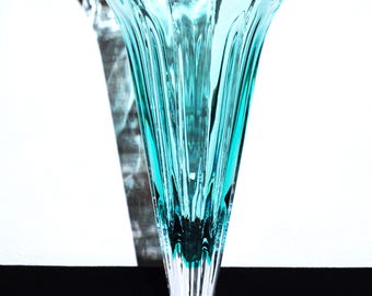 Vintage New York City World Trade Center Crystal Sculpture: NYC