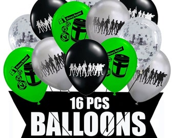 gamer birthday balloons 1 victory royale balloons gamer party decorations goody bag video game party balloons game on - fortnite party balloons