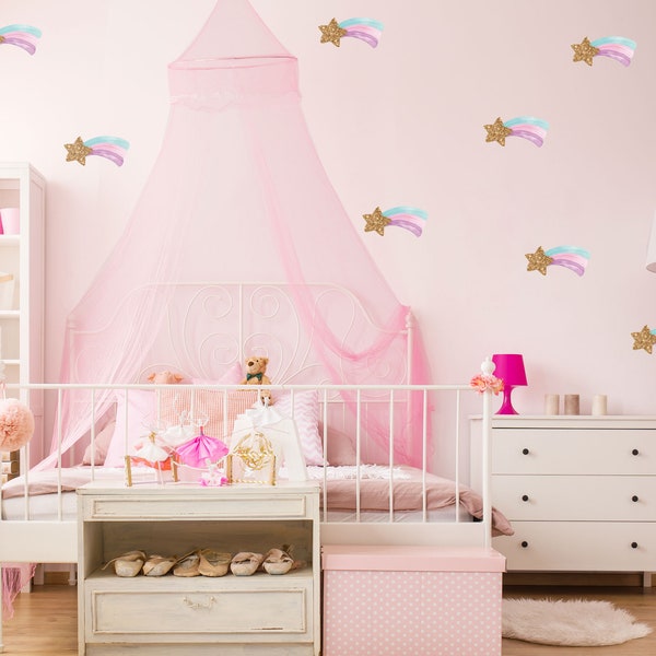 Shooting star wall sticker pack