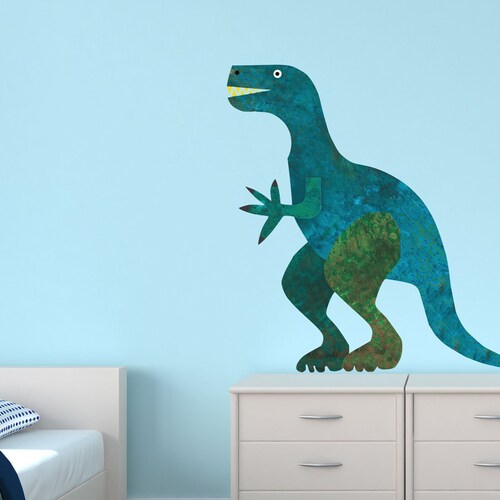 Nursery Wall Decal Dinosaur Wall Decal Dinosaur Sticker Childs Etsy