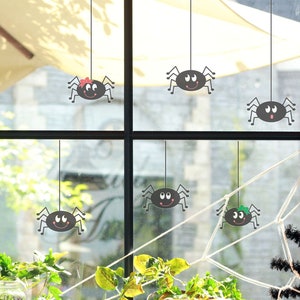 Halloween Spinne Fenster Aufkleber, Halloween Fenster Aufkleber, Halloween Dekoration, Halloween Fenster Aufkleber, Halloween Dekor