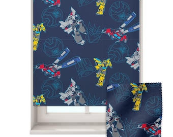 Transformers roller blind, Children's roller blind, Made to measure, Blackout roller blind