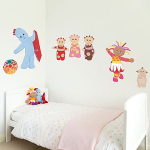 In The Night Garden characters wall sticker pack