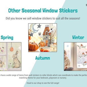 Hummingbird and Butterflies window sticker pack, Hummingbird window stickers, Spring window stickers, Butterfly window stickers image 5