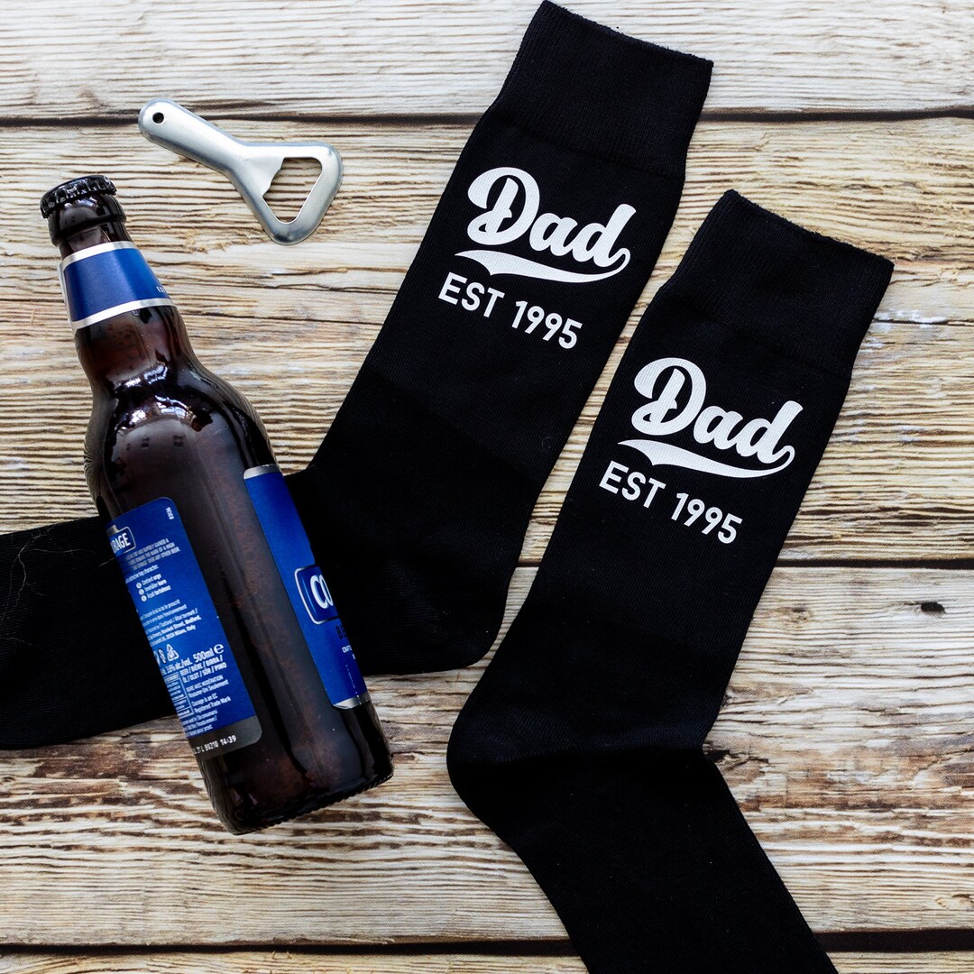 Personalised Dad Socks, Fathers Day Gift, Gift for Dad, Gift for Daddy