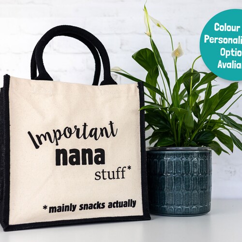 Important Nana Bag Mothers Day Gift Gift for Nana Etsy UK