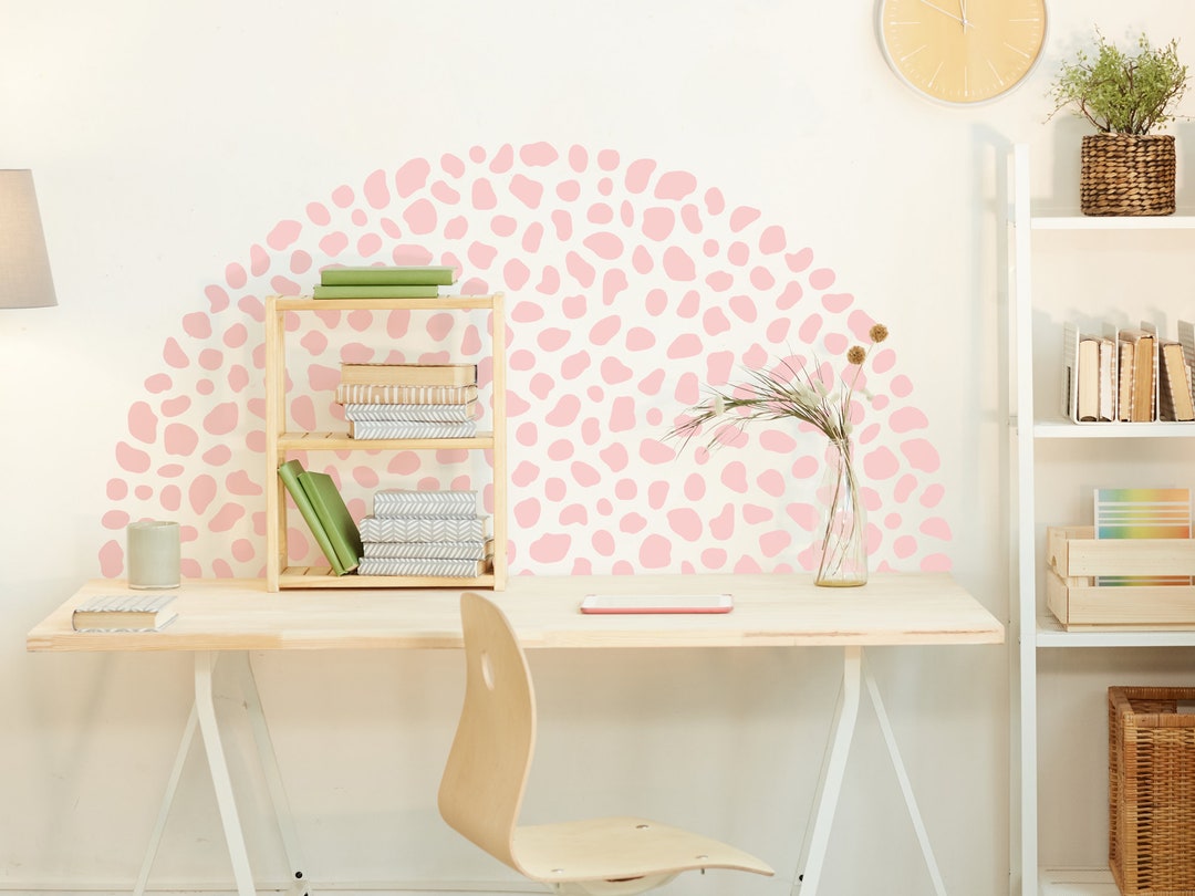 Dalmatian Print Wall Stickers, Dalmatian Print Wall Decal, Animal Print