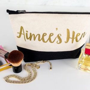 Personalised Hen wash bag, Hen Party wash bag, Hen do wash bag, Bachelorette Party wash bag, Hen Party, Bachelorette Party, Bride wash bag