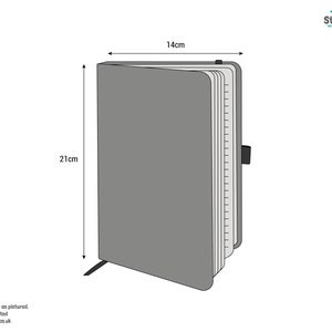 Personalised Notebook, Recipe Notebook, Cake Stand Notebook, Personalised Gift, Christmas Gift Ideas image 4