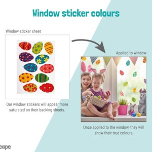 Hummingbird and Butterflies window sticker pack, Hummingbird window stickers, Spring window stickers, Butterfly window stickers image 6