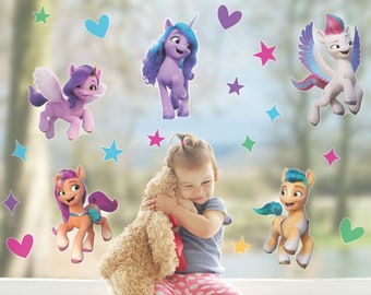 Adesivi Murali Rimovibili My Little Pony – Fai Magico Il Tuo Muro!