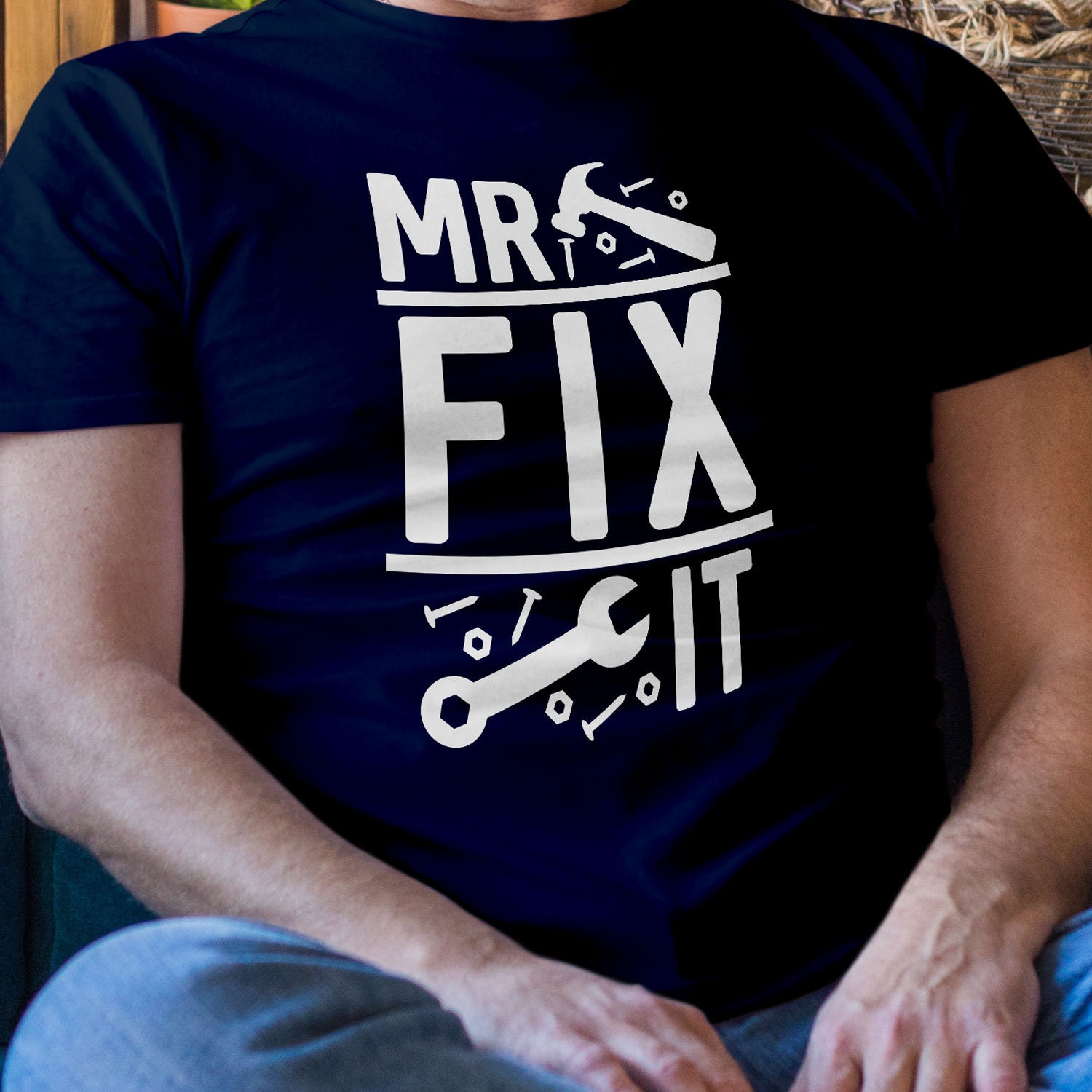 Reserved футболка i can Fix it. Dad Mr Fix it. Le fix