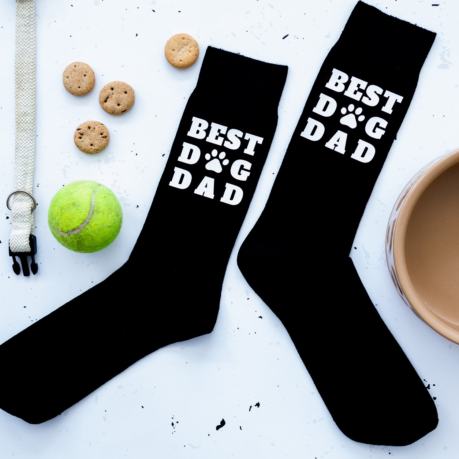 Best Dog Dad Socks, Fathers Day Gift, Gift For Dad, Dog Owner