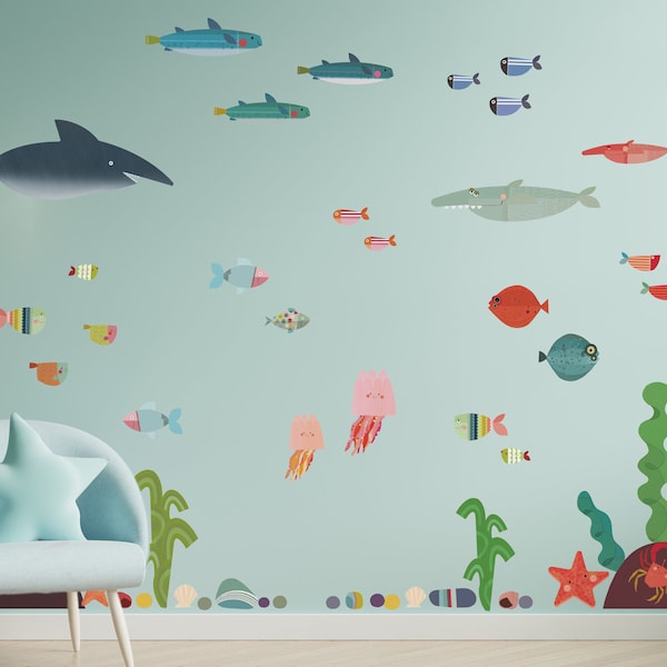 Underwater Decals Etsy