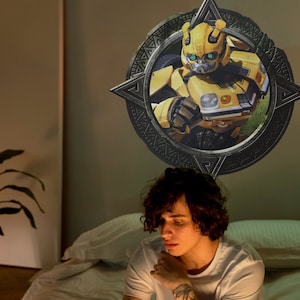 Bumblebee Rise of the Beasts wall sticker, Transformers wall sticker, Transformers Movie wall sticker, Transformers wall decal