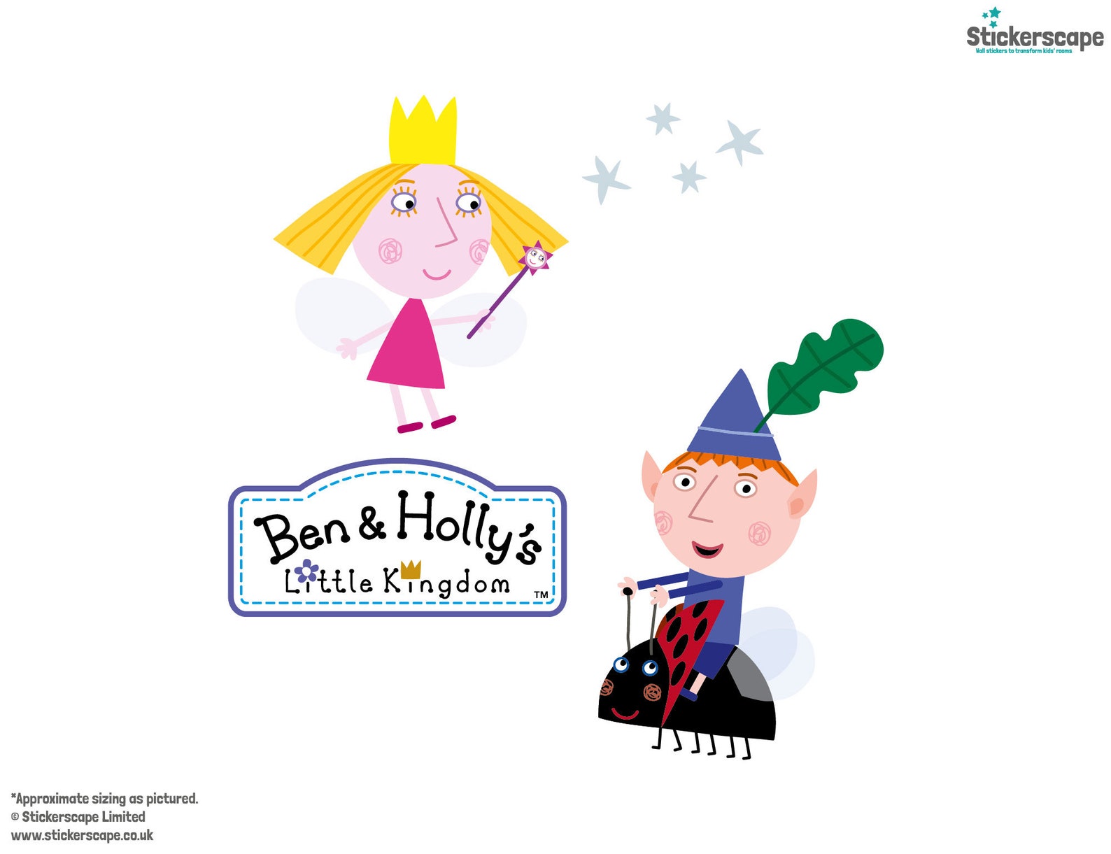 Ben Holly s Little Kingdom Window Sticker Pack Ben And Holly Window ben-holly-s-little-kingdom-window-sticker-pack-ben-and-holly-window