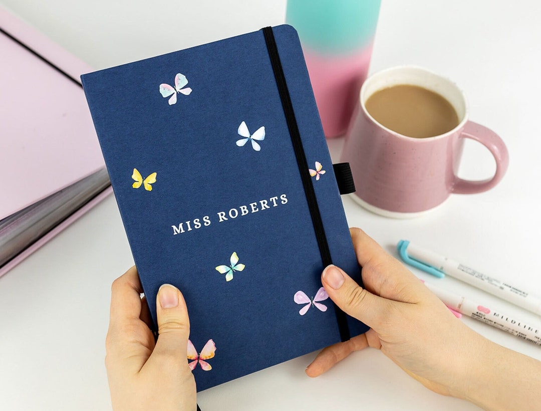 Personalised Teacher Notebook, Personalised Teacher Gifts, Christmas ...