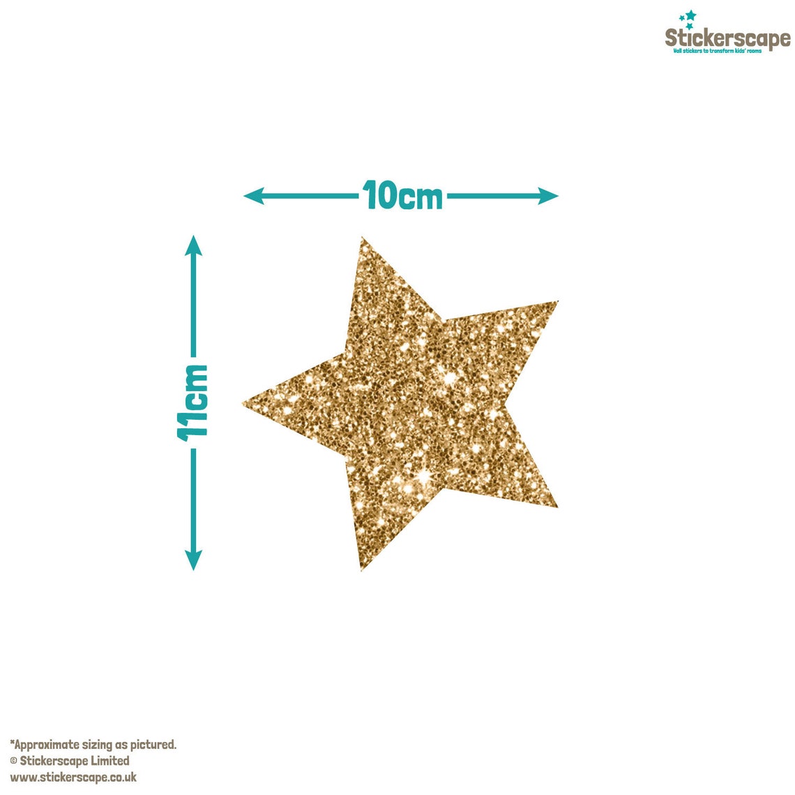 Gold Stars Window Stickers Christmas Window Stickers Stars Etsy UK