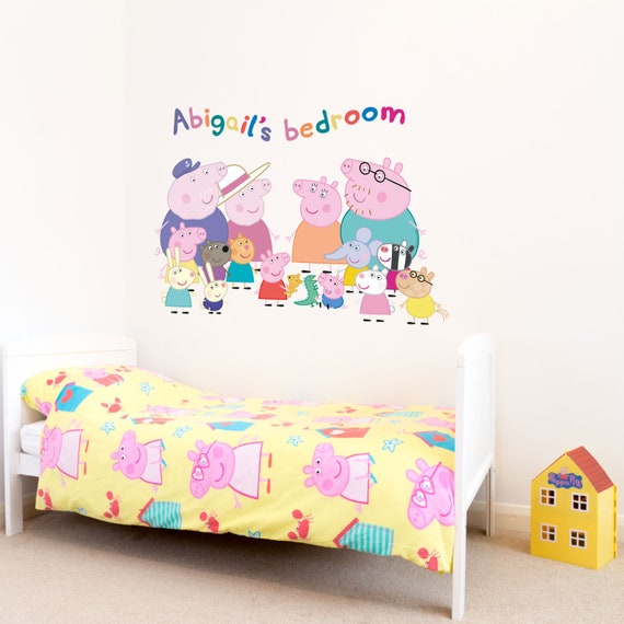 Sticker Muursticker chambre d'enfant - 2 parties - Sticker porte chambre  d'enfant 