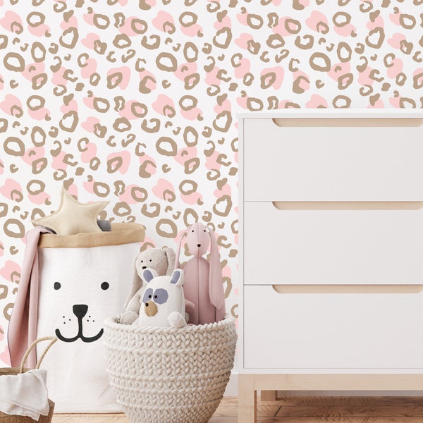 Leopard Print Wall Decal Etsy UK