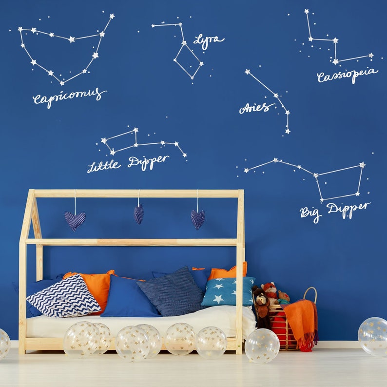 Constellation Wall Decal - Star Constellation Wall Decals Constellation Wall Decal - Star Constellation Wall Decals