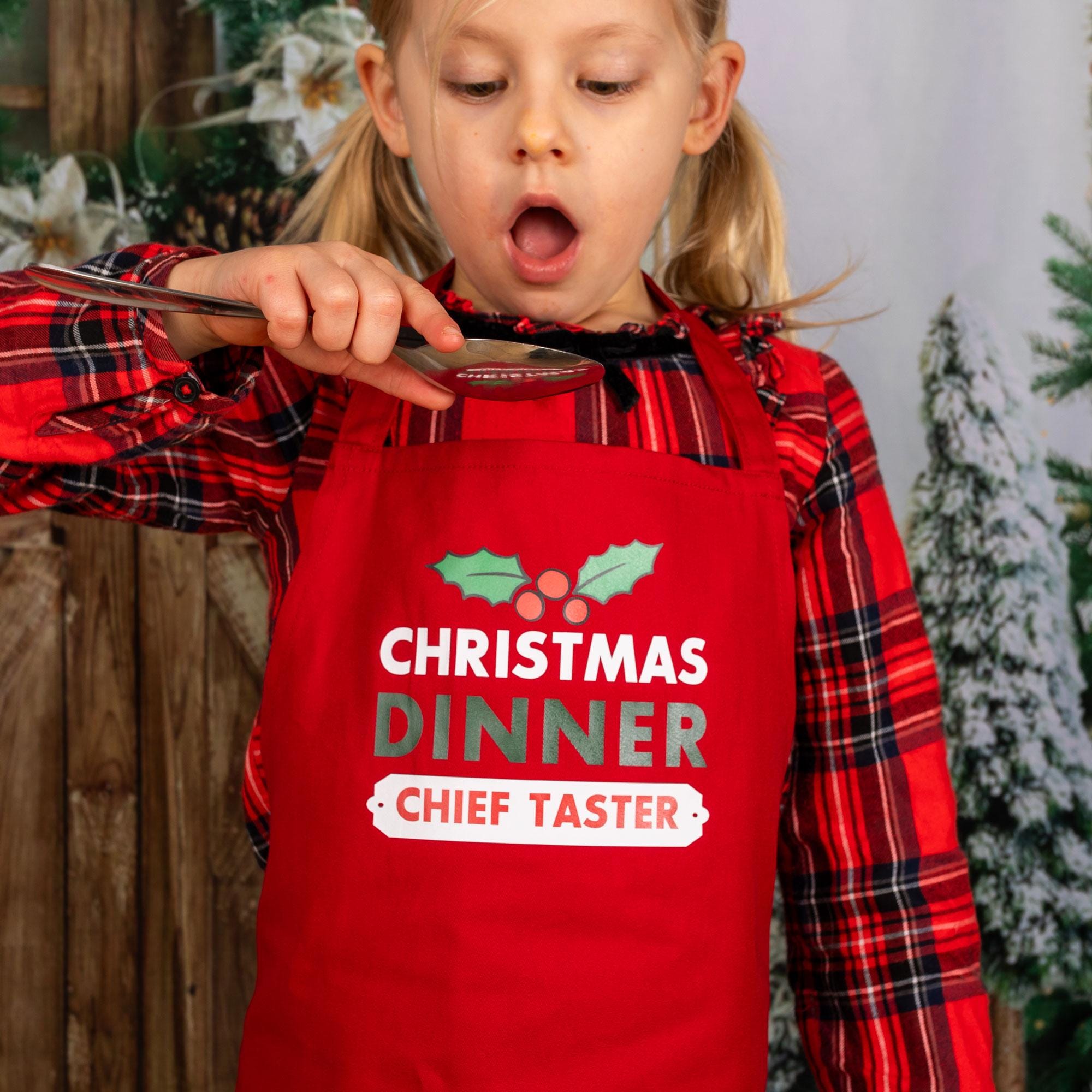 Christmas Apron, Personalised Christmas Apron for Women, Family Christmas Apron, Christmas Dinner Team, Xmas Aprons for Kids, Aprons for Men