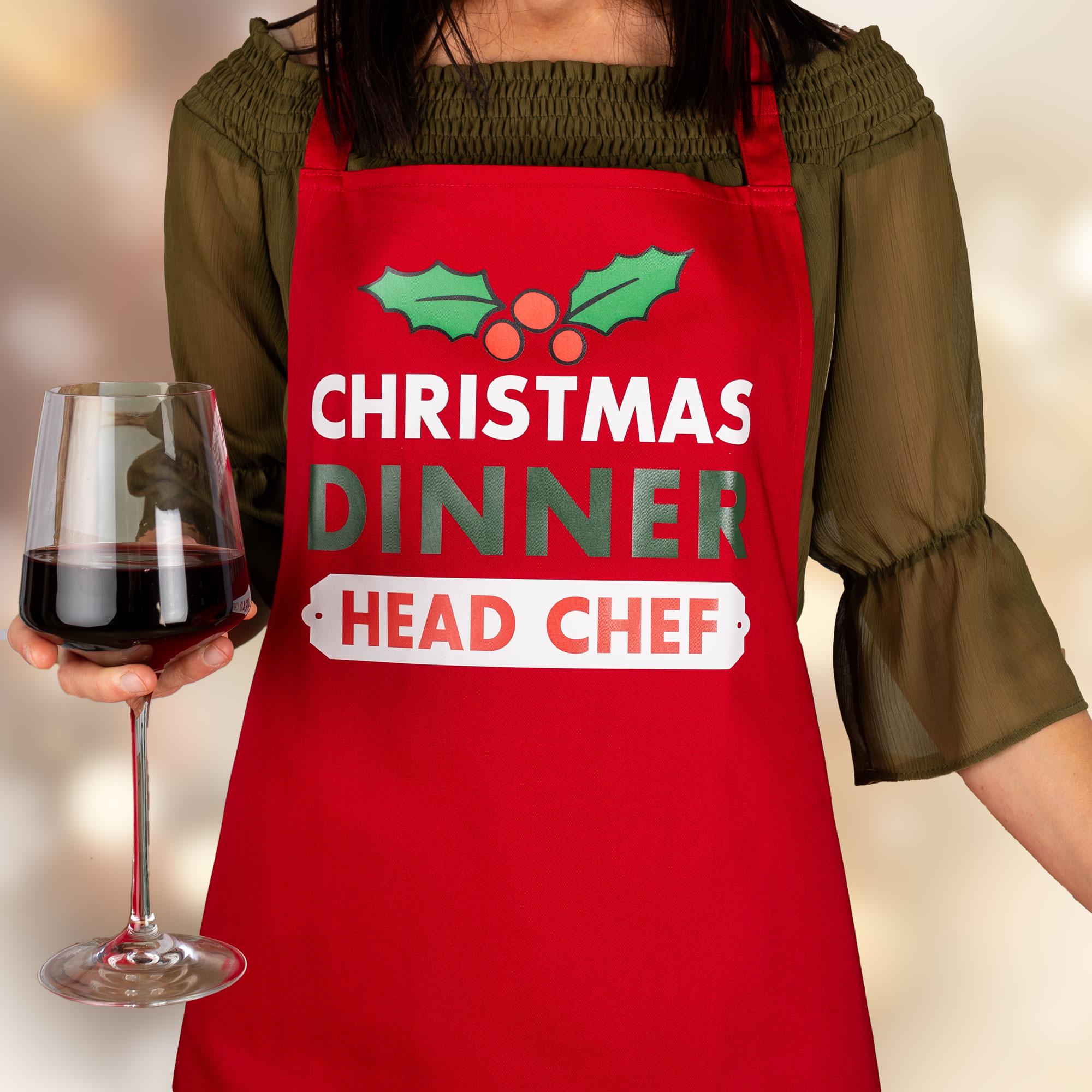 Christmas Apron, Personalised Christmas Apron for Women, Family Christmas Apron, Christmas Dinner Team, Xmas Aprons for Kids, Aprons for Men