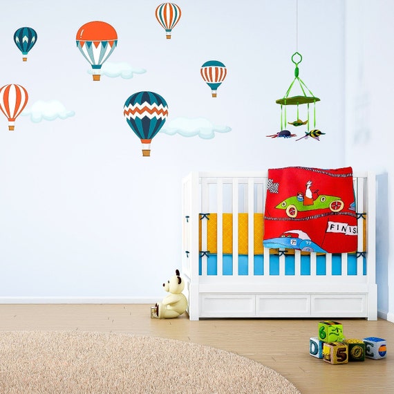 air balloon wall stickers