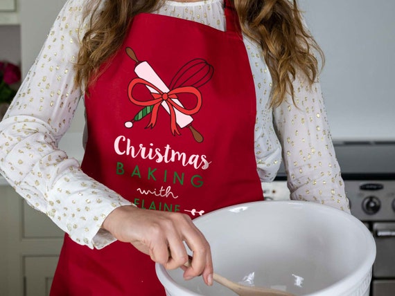 My Favorite People Watercolor Floral Personalized Apron