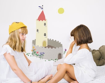 Ben & Holly's Little Castle wall sticker pack, Ben and Holly wall sticker, Ben and Holly wall decal, Ben and Holly themed room
