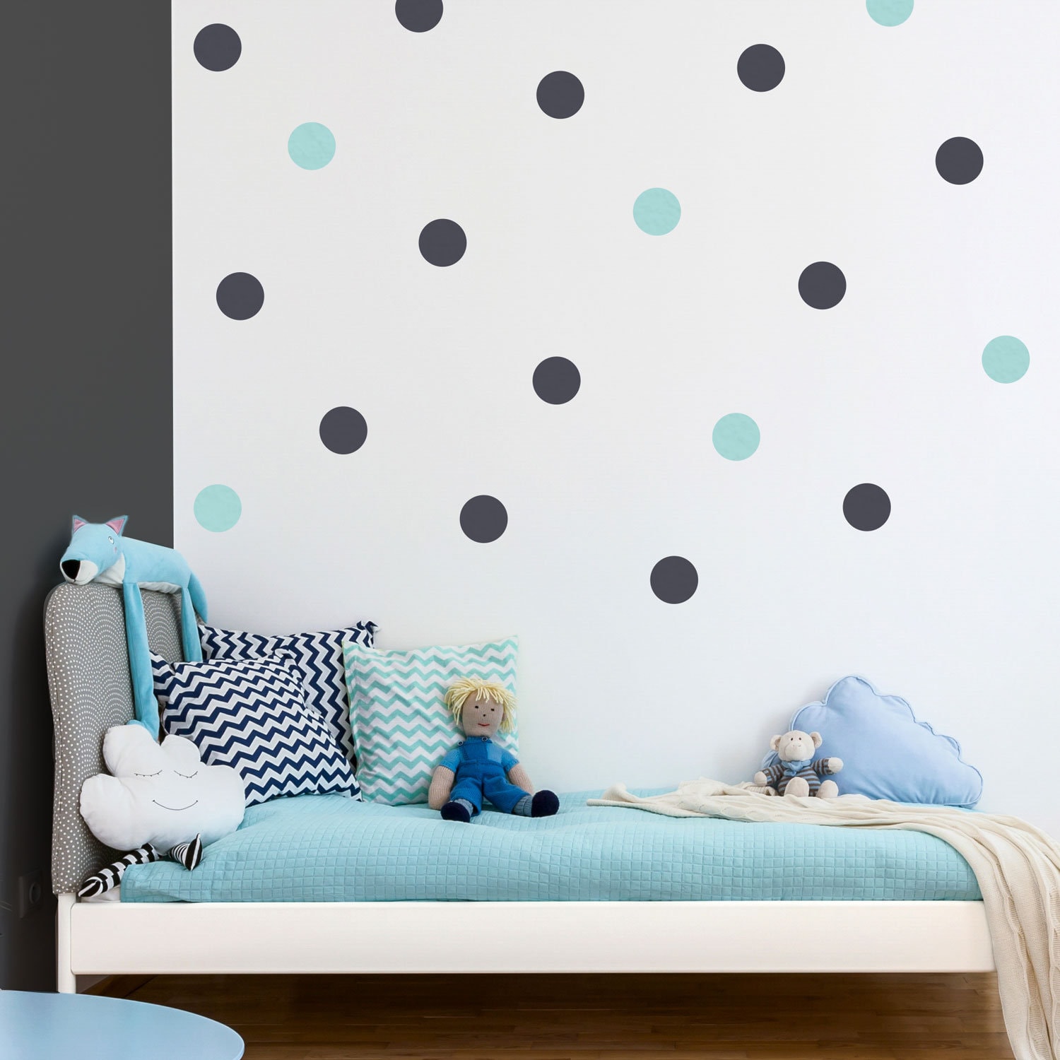Spot wall stickers Nursery wall sticker Spot wall decal Etsy Polska