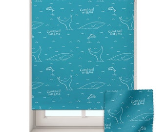 The Snail and the Whale roller blind, Gruffalo and Friends roller blind, Children's roller blind, Made to measure, Roller blind for nursery