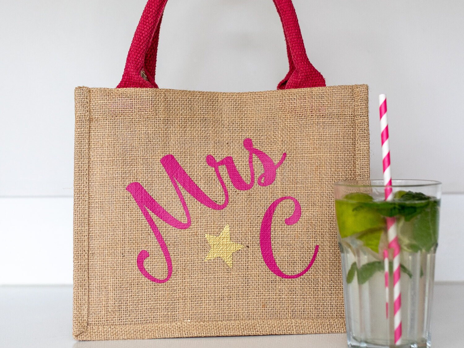 Personalised Teacher Lunch Bag Teacher Gifts Mini Jute Bag Etsy UK