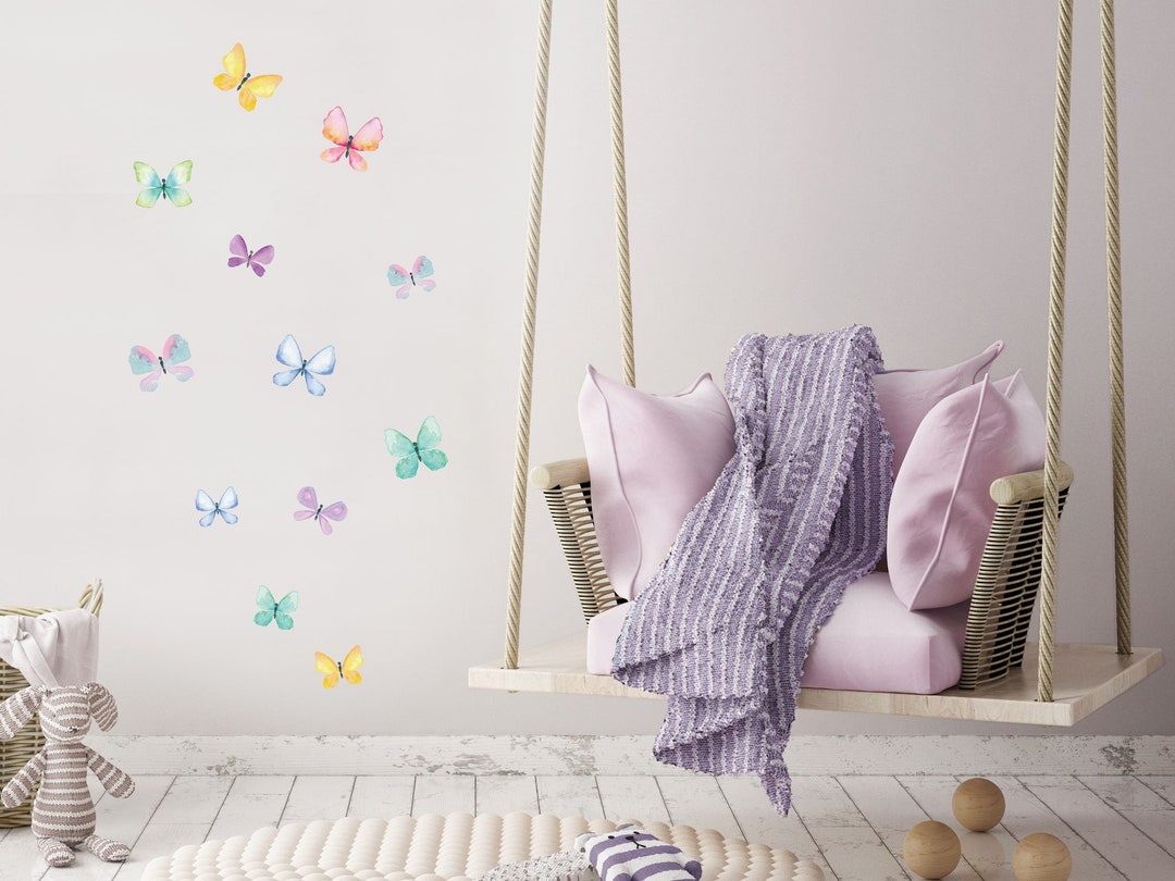 Butterfly Wall Stickers, Butterfly Wall Decals, Butterflies Wall