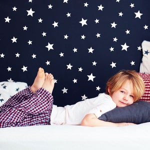 Adesivi murali Star, Decalcomanie murali Star, Adesivi murali Space, Camera da letto a tema Space, Decalcomanie murali Space, Adesivi murali Night Sky, Standard Stars