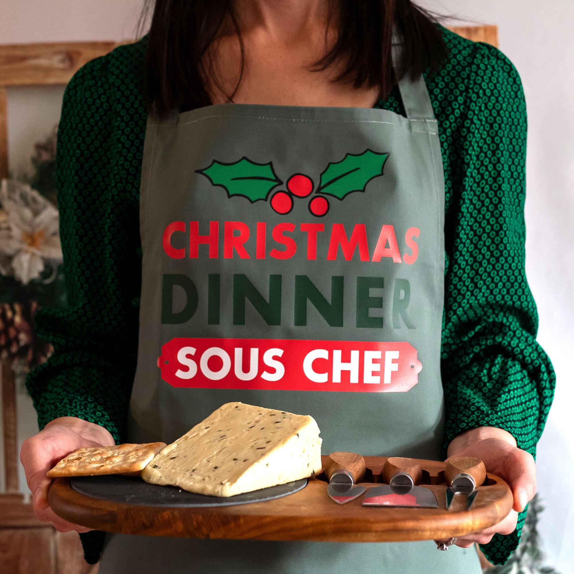 Christmas Apron, Personalised Christmas Apron for Women, Family Christmas Apron, Christmas Dinner Team, Xmas Aprons for Kids, Aprons for Men