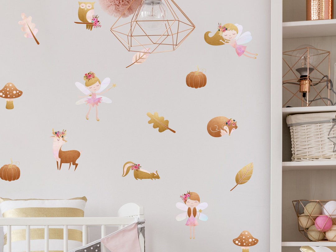 Enchanted Forest Stickaround Wall Stickers, Fairy Princess Wall ...