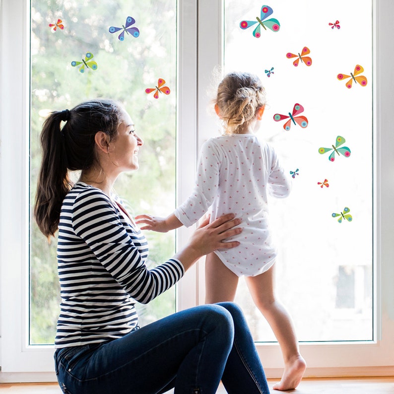 Butterfly window stickers Butterfly window decal