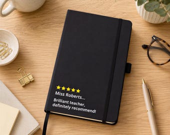 Cuaderno personalizado para profesores, regalo de agradecimiento para profesores, regalo de fin de curso para profesores, diario personalizado para profesores, regalo para auxiliares docentes