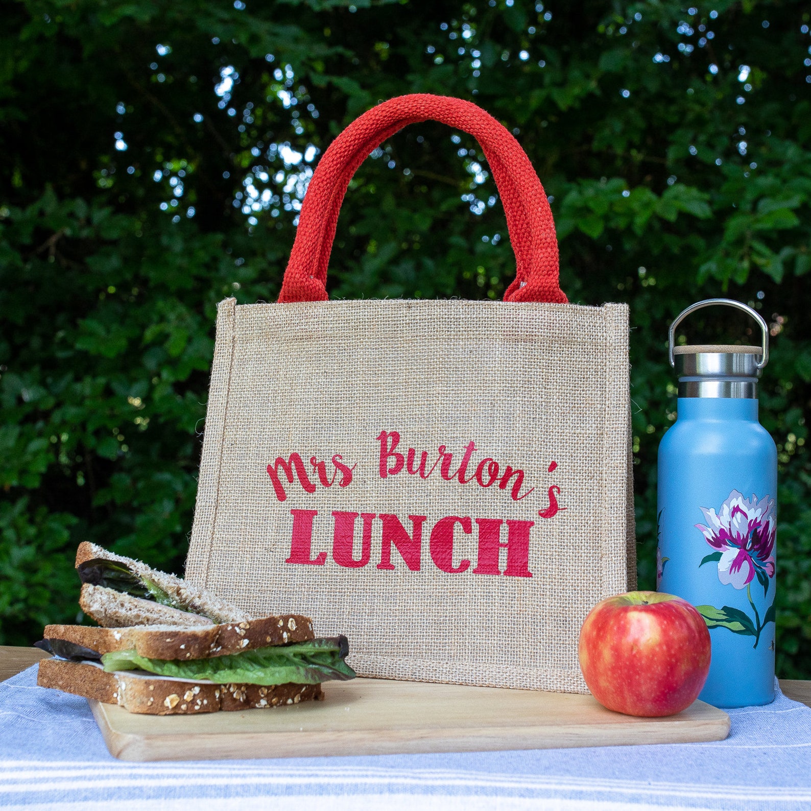 Personalised lunch bag personalised teacher gift Etsy