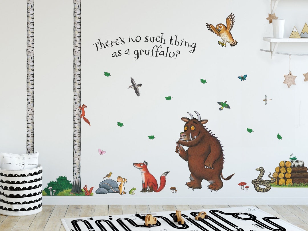 Gruffalo Room Makeover Wall Sticker, the Gruffalo Wall Sticker, Gruffalo Wall Decal, Gruffalo