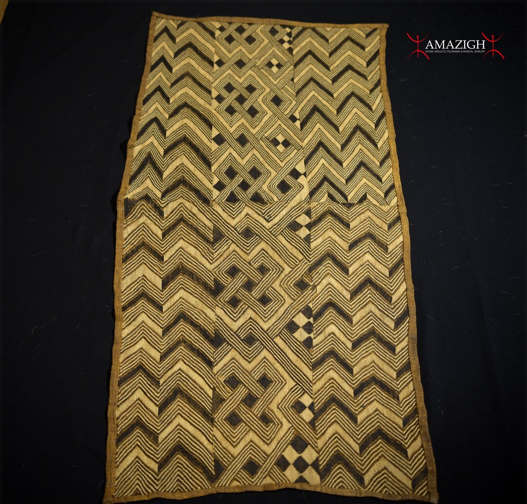 Bushoong Old Fine Kuba Raffia - BUSHOONG - Kasai Velvet – DR Congo - Etsy