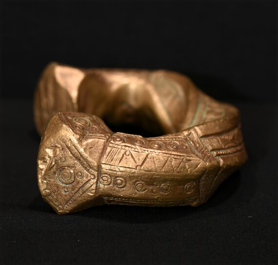 Antique Massive Djerma King Manilla – African Currenc… - Gem
