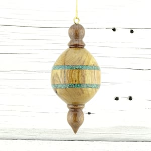 Turned Wood Ornament  #260