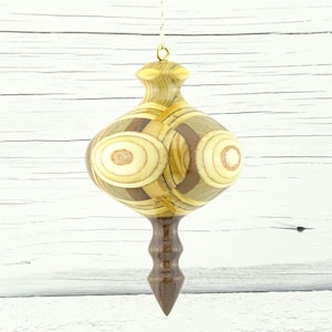 Turned Wood Ornament #254
