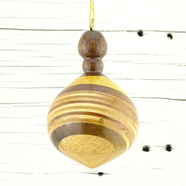 Turned Wood Ornament #257