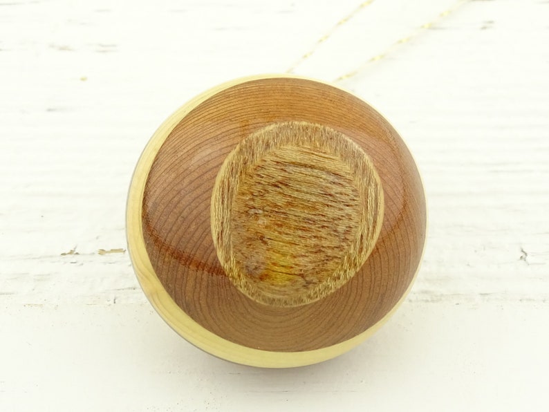 Turned Wood Ornament 245 Etsy